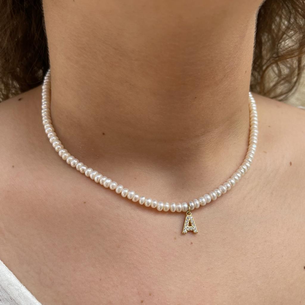 Collana Perline con Iniziale, Collana di Perline con Conchiglie a Cuore Collana con Ciondolo a Forma di Lettera Regali Personalizzati dalla A Alla Z Fatti a Mano per Donne Ragazze (Lettera N Collana Perline con Iniziale, Collana di Perline con Conchiglie a Cuore Collana con Ciondolo a Forma di Lettera Regali Personalizzati dalla A Alla Z Fatti a Mano per Donne Ragazze (Lettera N