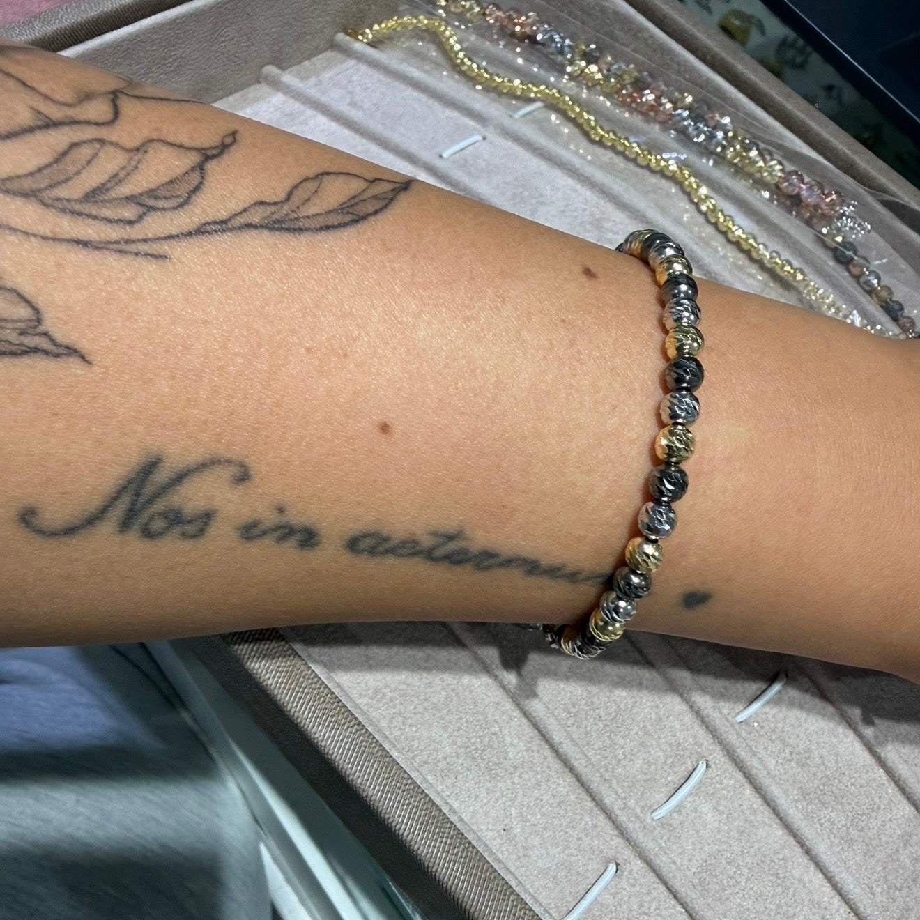 Bracciale Sfere Martellate