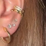 Orecchini punto luce a lobo