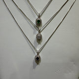 Collana Lady D doppio giro zirconi