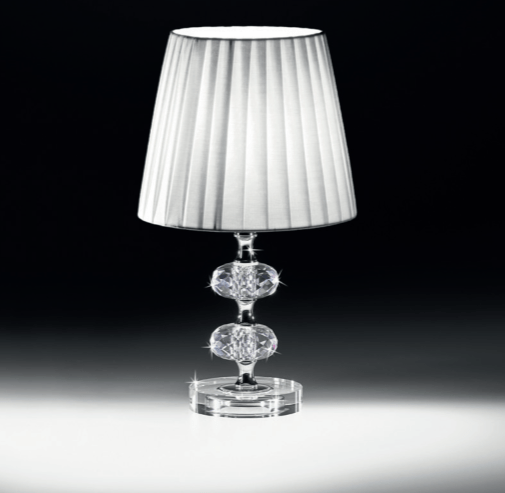 Lume in cristallo da comodino - Soffio Jewels