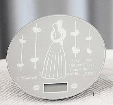Bilancia dei pensieri da cucina - Soffio Jewels
