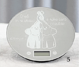 Bilancia dei pensieri da cucina - Soffio Jewels