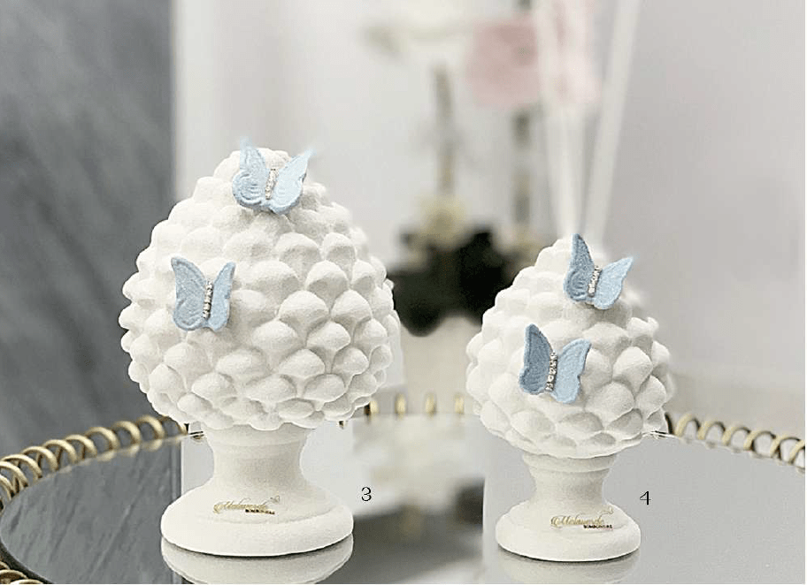 Pigna portafortuna in ceramica - Soffio Jewels