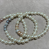 Bracciali tris di perle