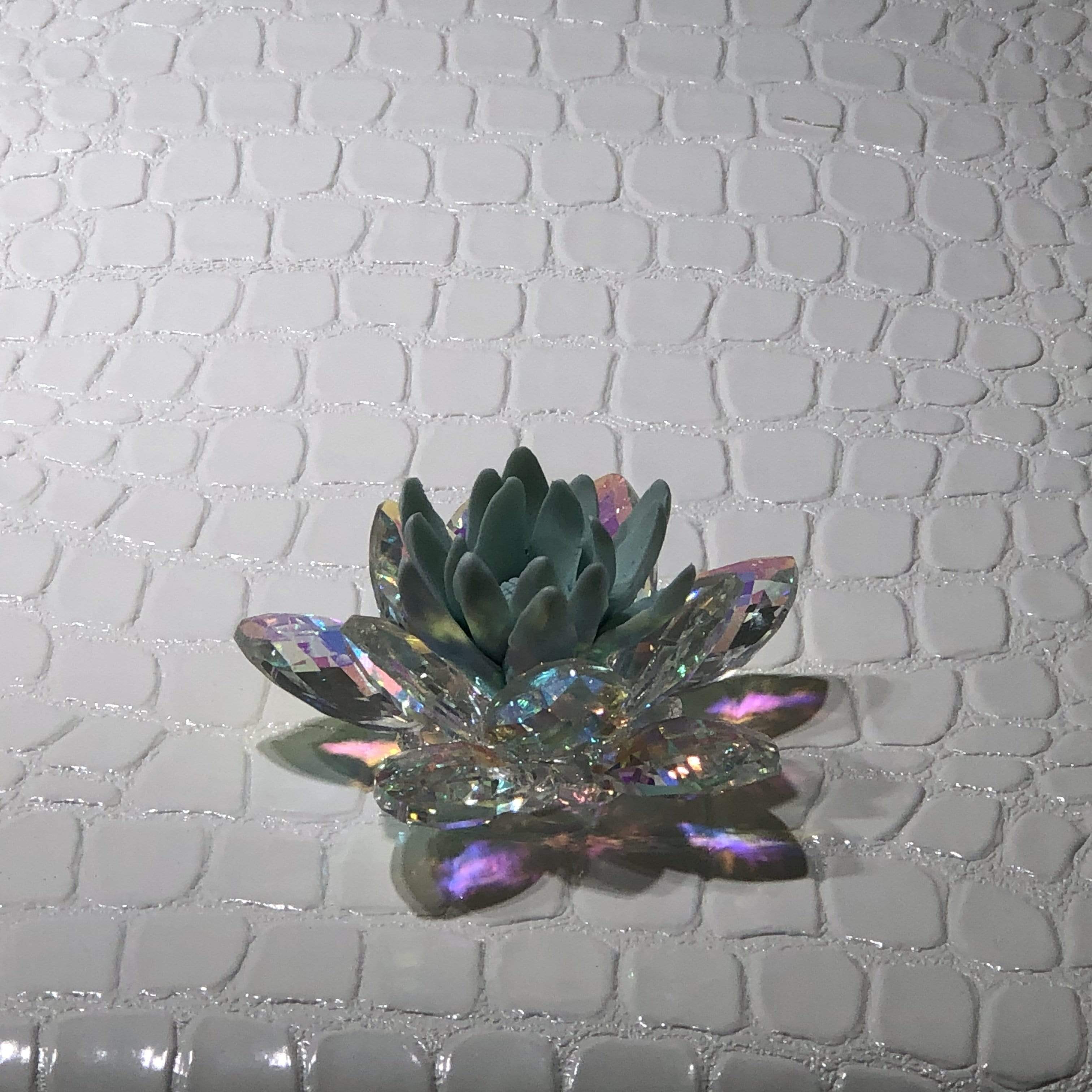 Ninfea in cristallo - Soffio Jewels