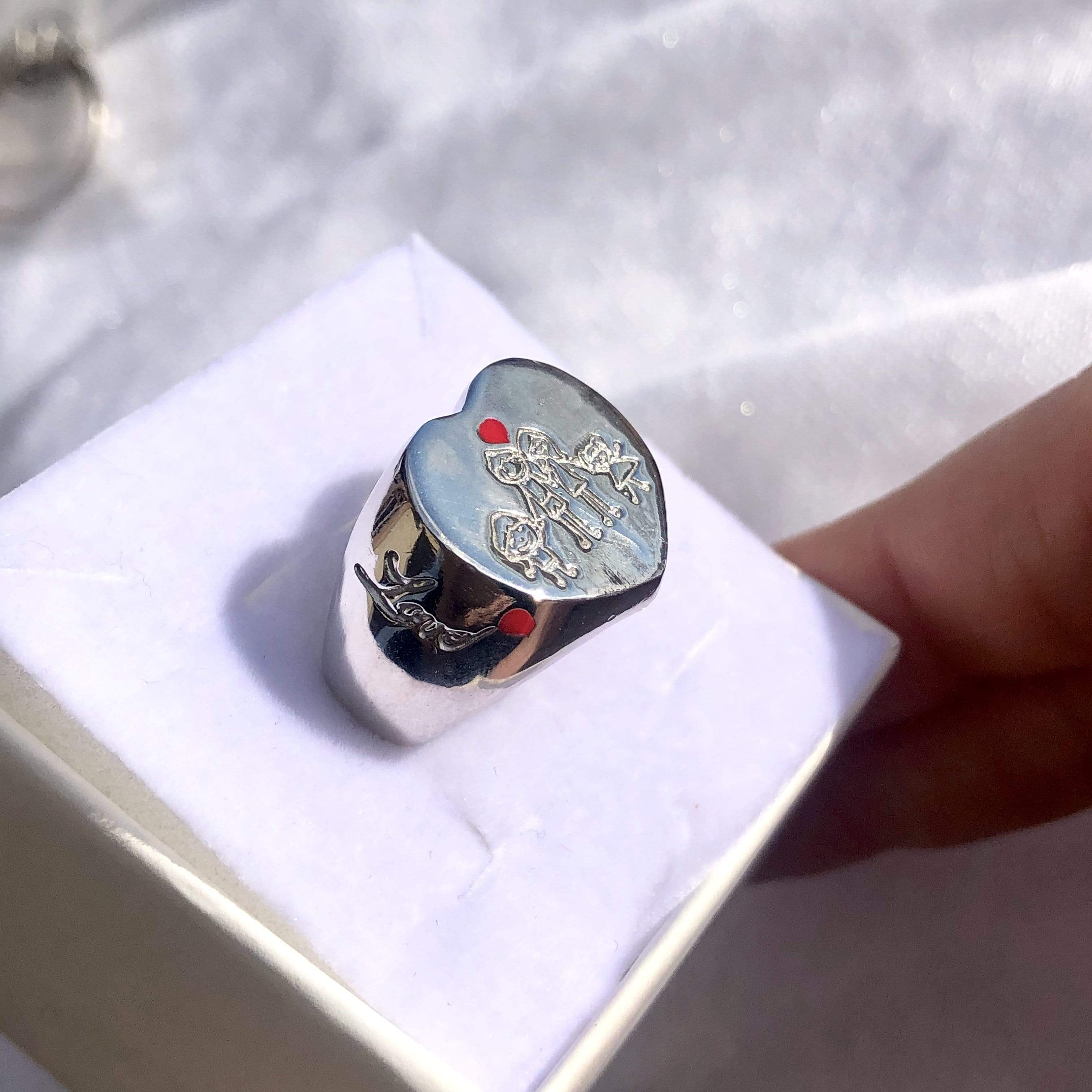 Anello chevalier famiglia - Soffio Jewels