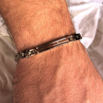Bracciale Uomo in acciaio - Soffio Jewels