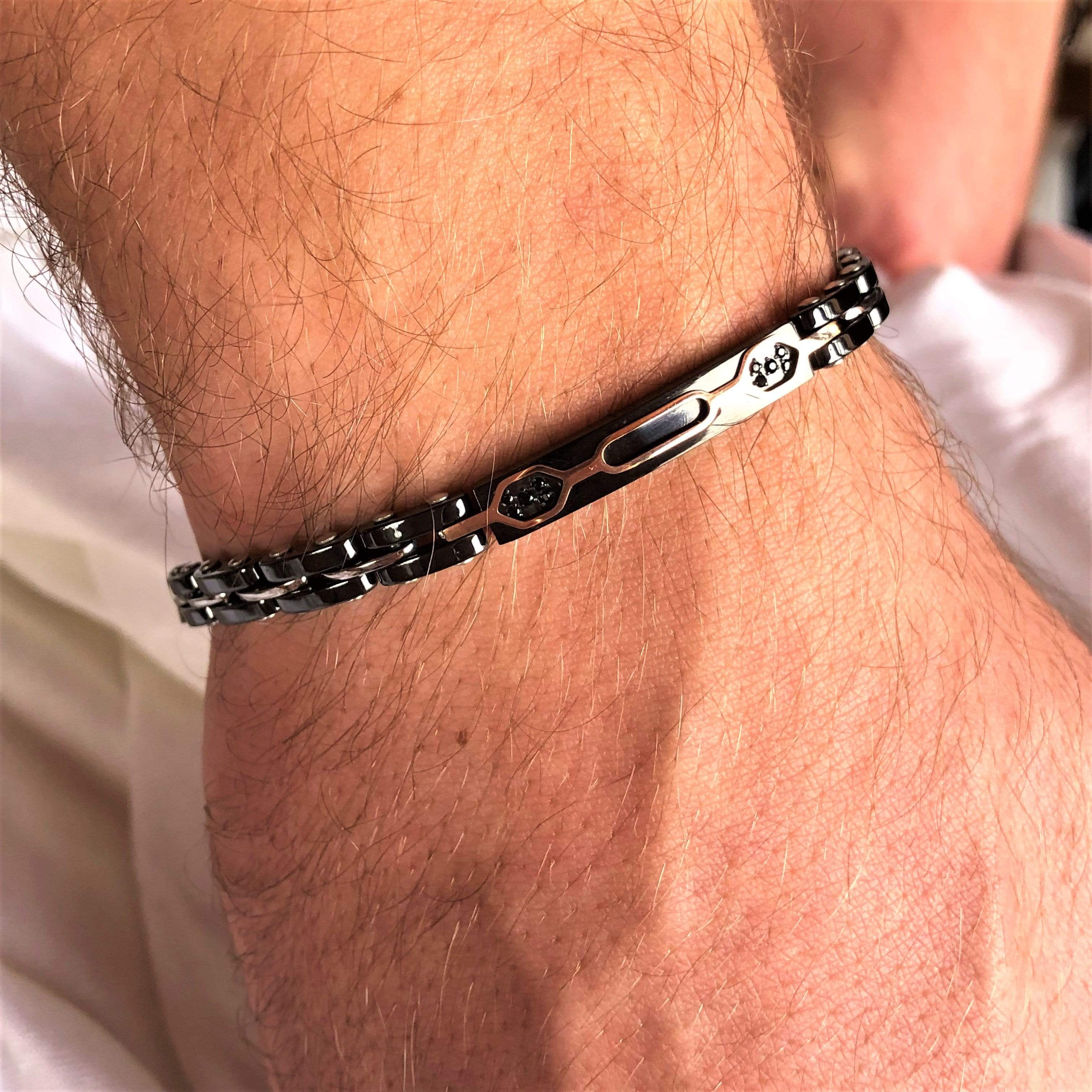 Bracciale Uomo in acciaio - Soffio Jewels