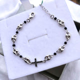 Bracciale con croce zirconata - Soffio Jewels