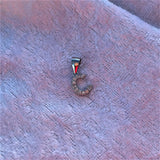 Lettera zirconata - Soffio Jewels