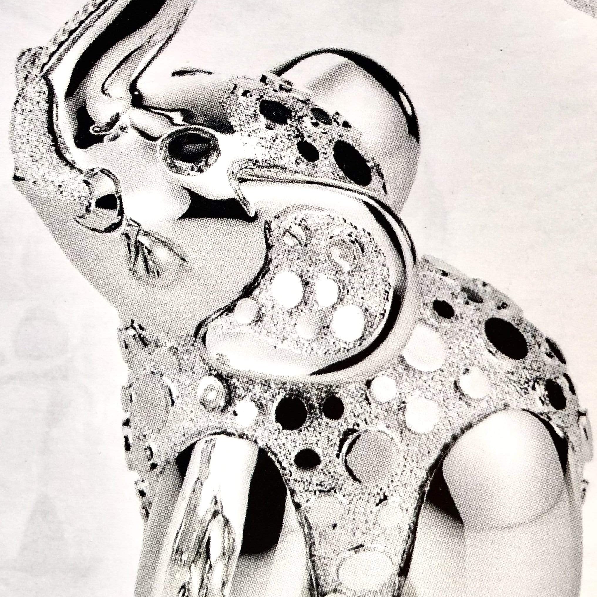 Elefantino portafortuna argento con bolle - Soffio Jewels