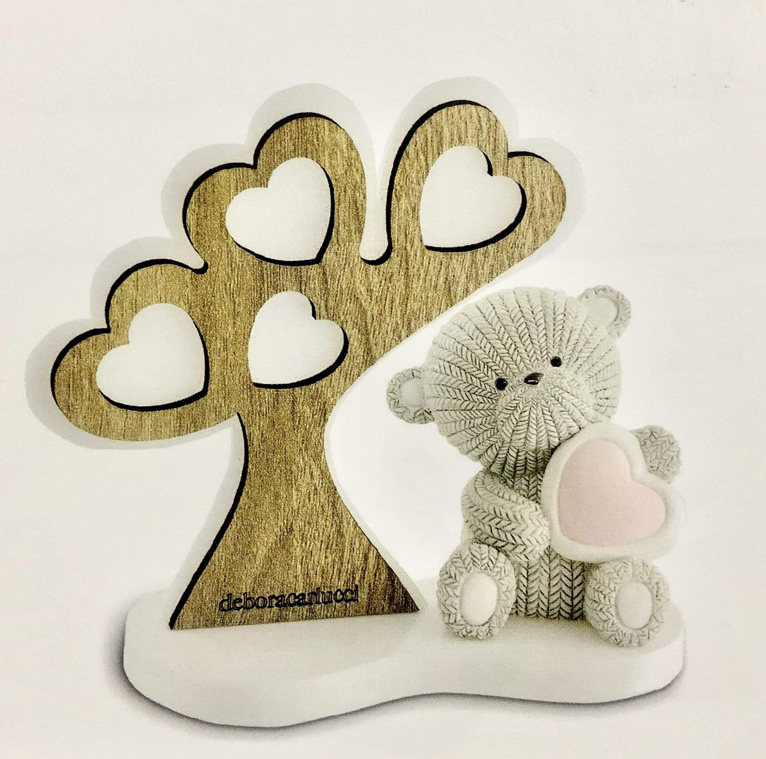Albero cuori con piccolo orsetto - Soffio Jewels