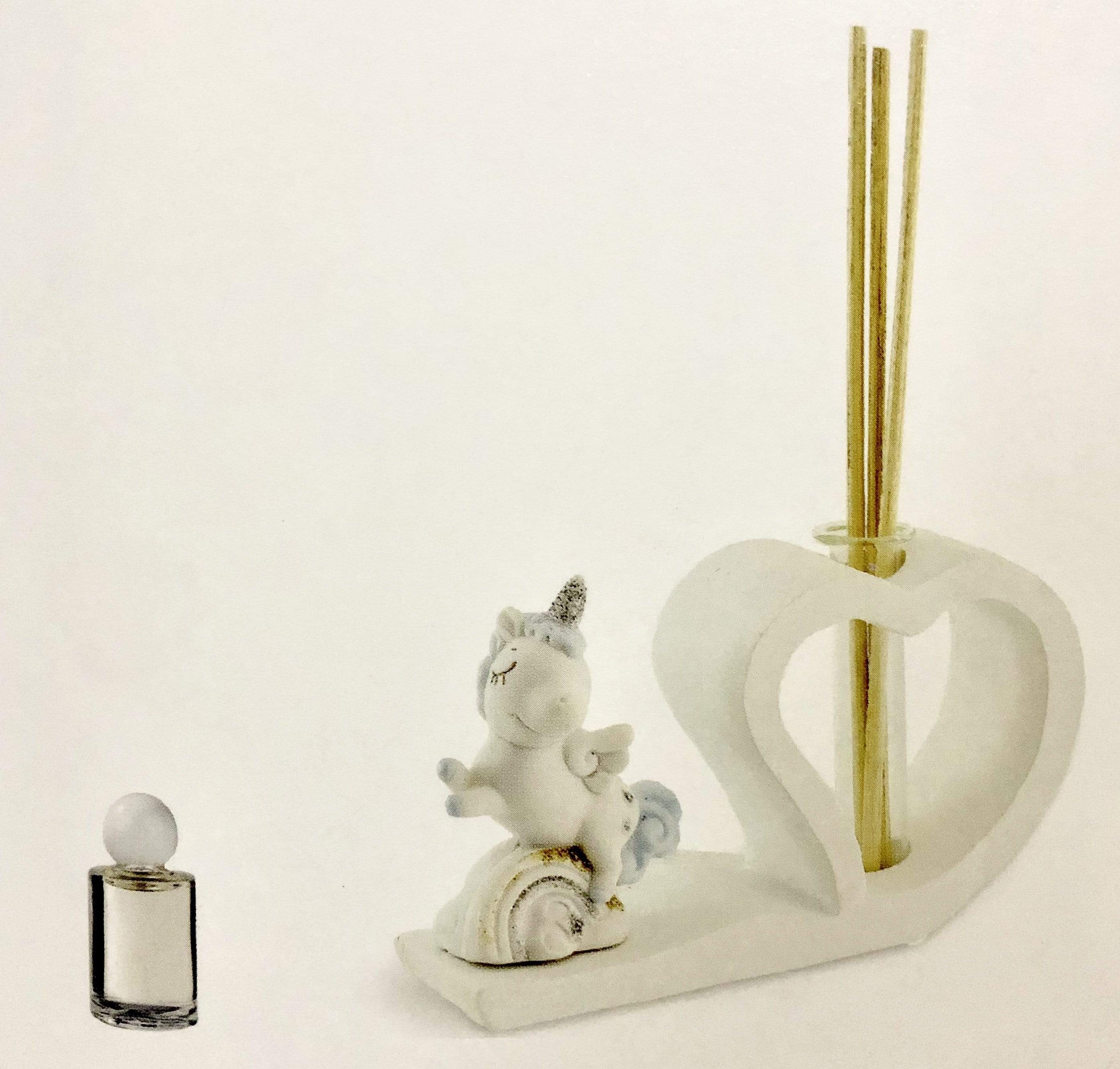 Profumatore cuore con unicorno - Soffio Jewels