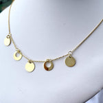 Collana in argento con pendenti - Soffio Jewels