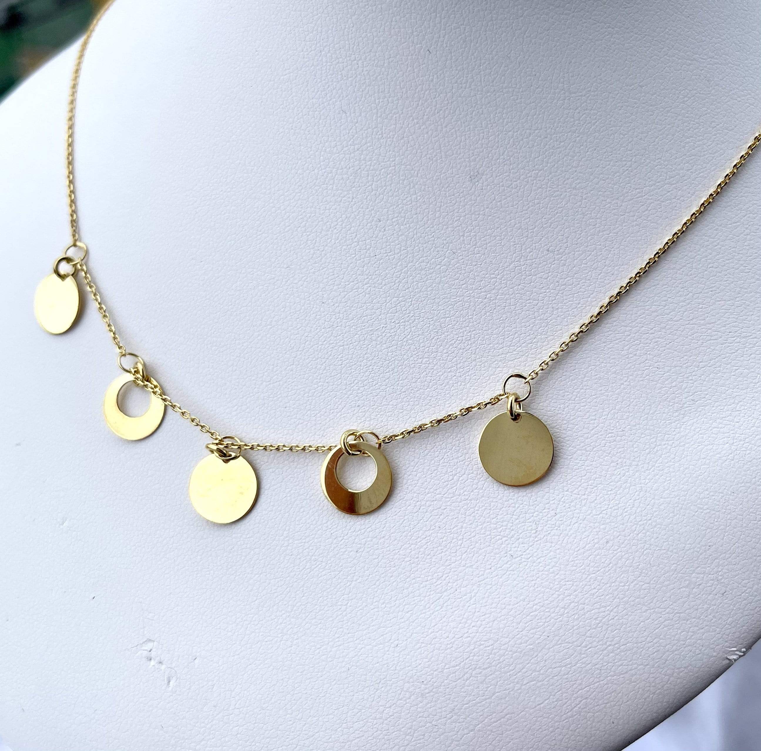 Collana in argento con pendenti - Soffio Jewels