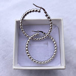 Orecchini cerchio a sfere - Soffio Jewels