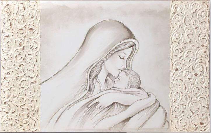 Quadro madre con bambino - Soffio Jewels