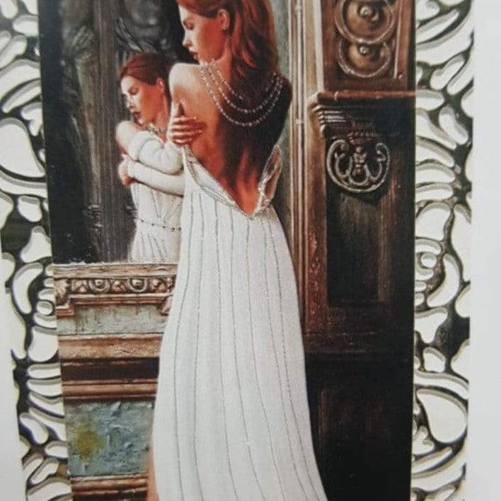 Quadro con vestito sposa - Soffio Jewels