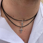 Collana con croce zirconata ⭐️ - Soffio Jewels