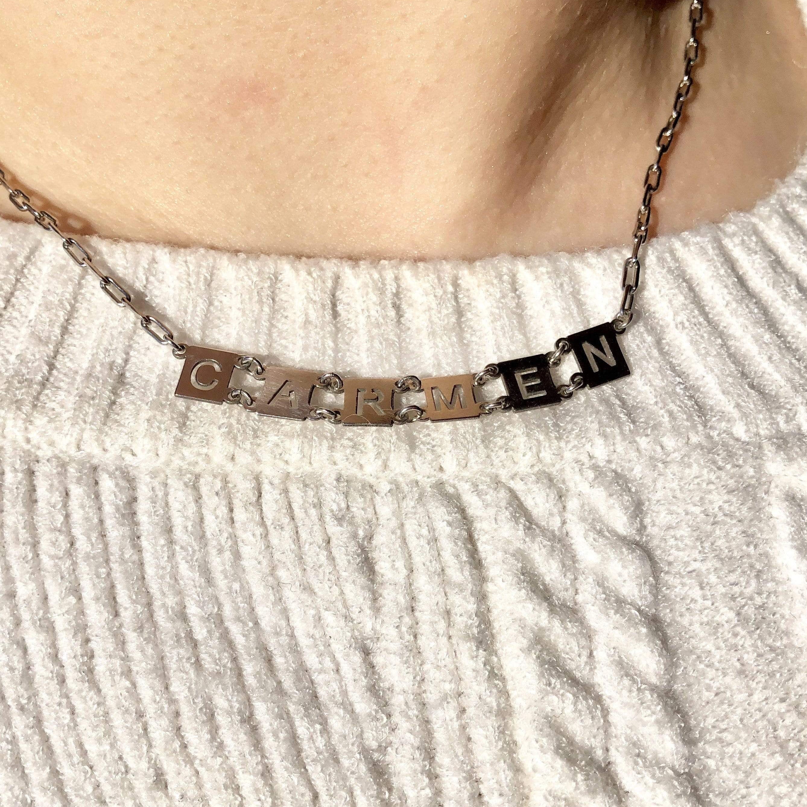 Collana con nome - Soffio Jewels