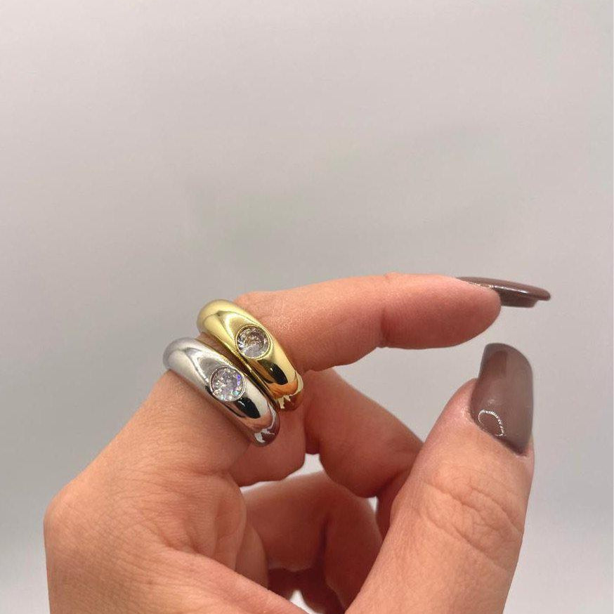 MACROFEDINA con zircone 💖 - Soffio Jewels