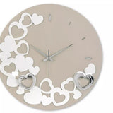 Orologio rotondo con cuori - Soffio Jewels