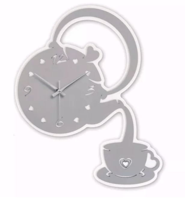 Orologio da parete teiera - Soffio Jewels