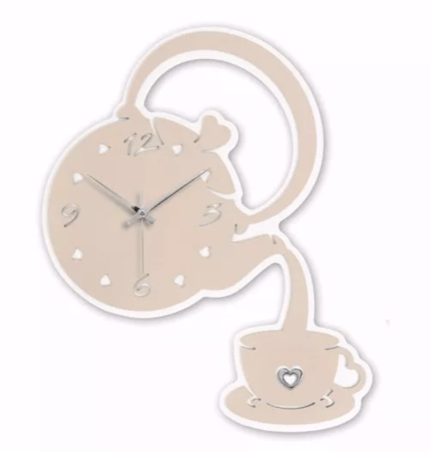 Orologio da parete teiera - Soffio Jewels